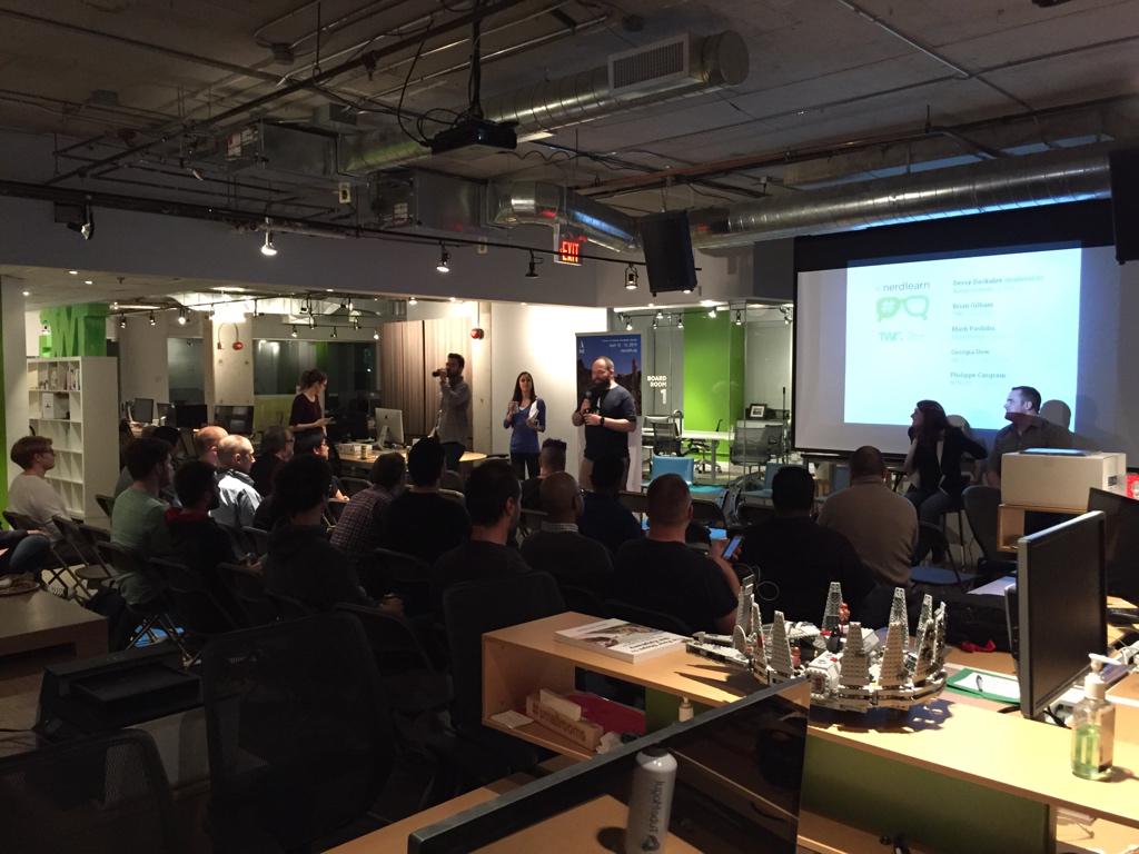 nsnorth's tweet photo. Some photos from last night’s #nerdlearn @twg by @_danbyers http://t.co/1hx7xiKYxE