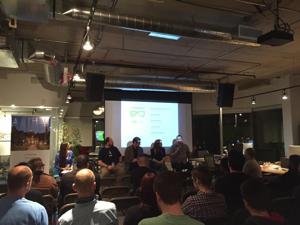 nsnorth's tweet photo. Some photos from last night’s #nerdlearn @twg by @_danbyers http://t.co/1hx7xiKYxE