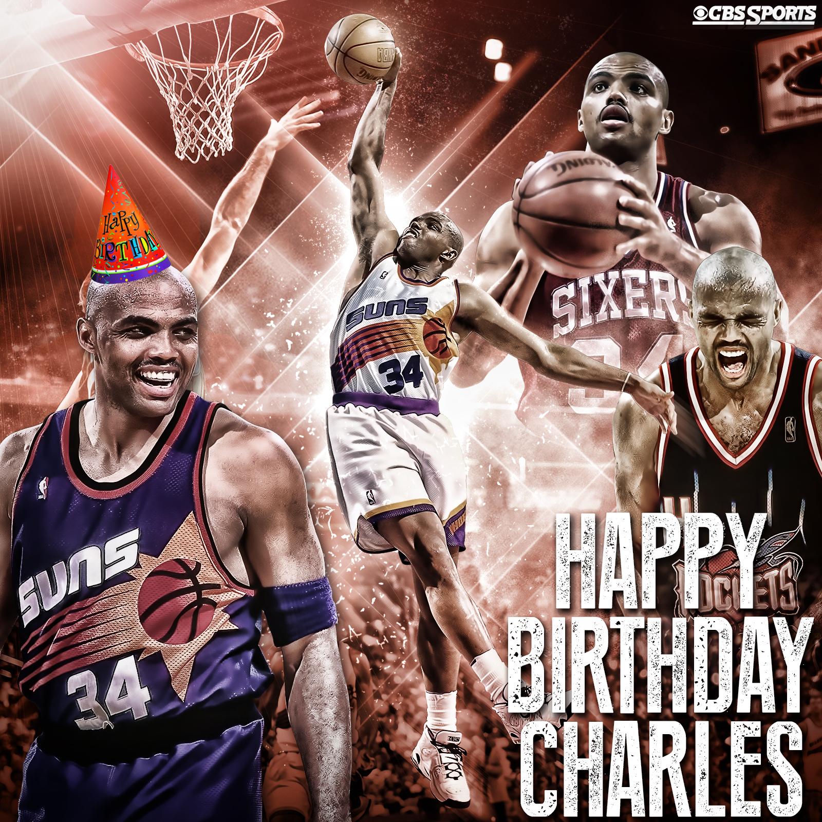 Happy Birthday to one of the best and most entertaining ever in the NBA: Charles Barkley 