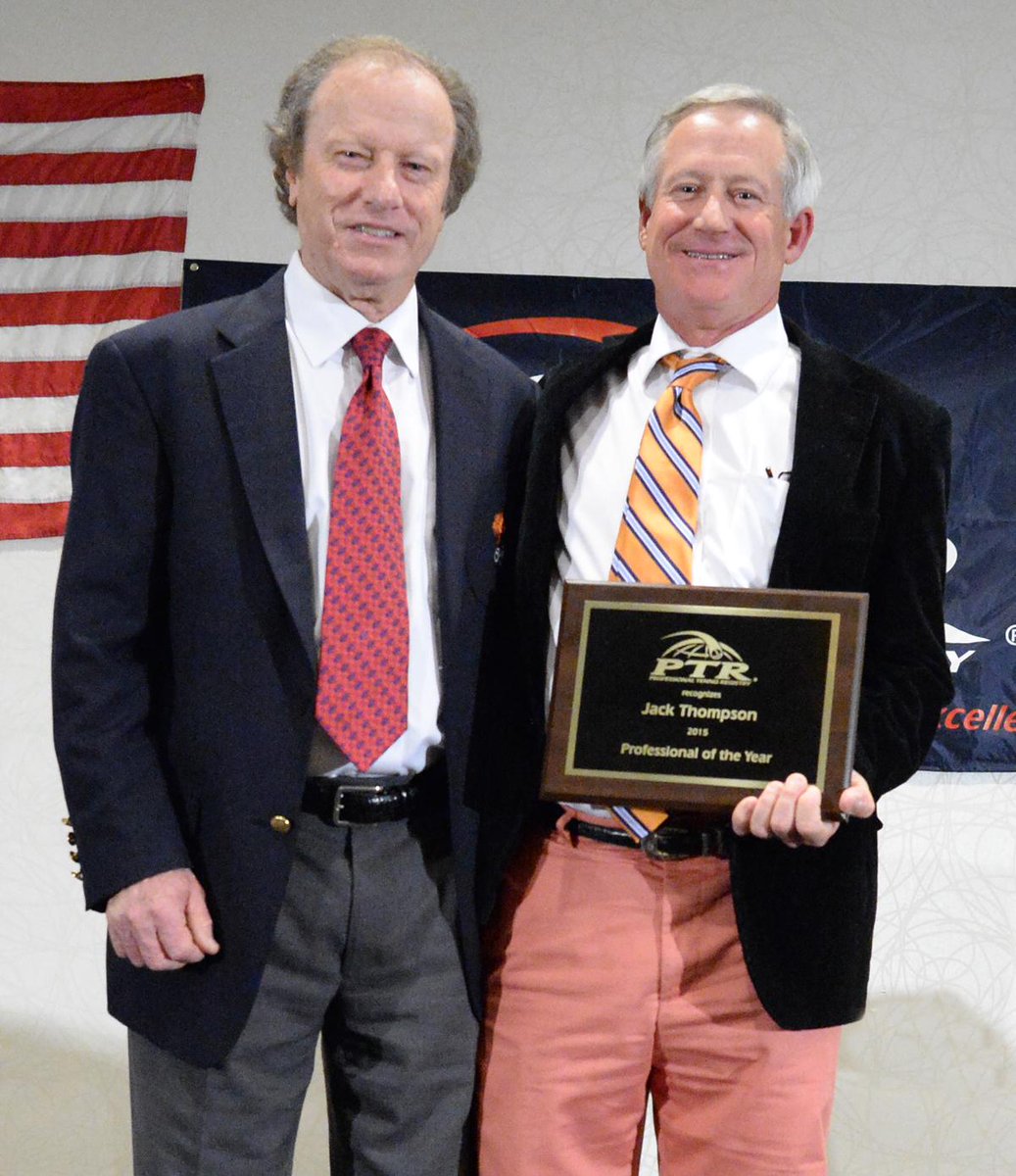 USTA_NC's tweet photo. Congratulations to Salisbury's Jack Thompson on being named PTR Professional of the Year! http://t.co/mqksqDehes http://t.co/PJsuNz7Pjj