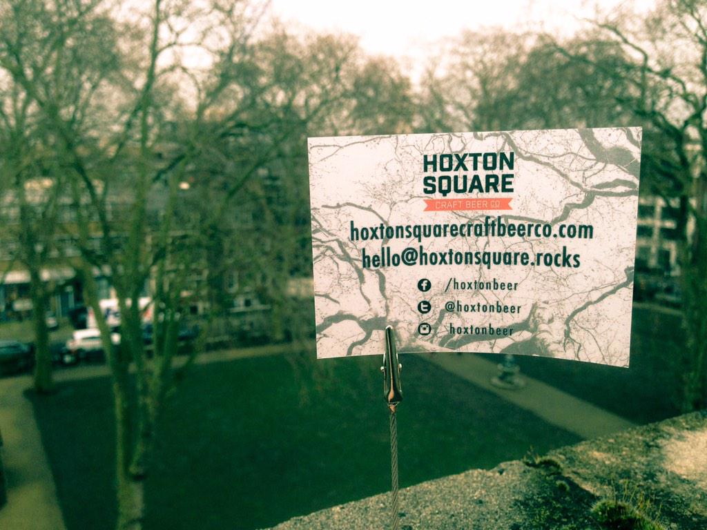 hoxtonbeer's tweet photo. Crafted us some business cards. Get our London Plane Ale at stand 34 @craftbeerriseuk #hoxtonsquare #londonplanetrees http://t.co/RNRNCfnaEr