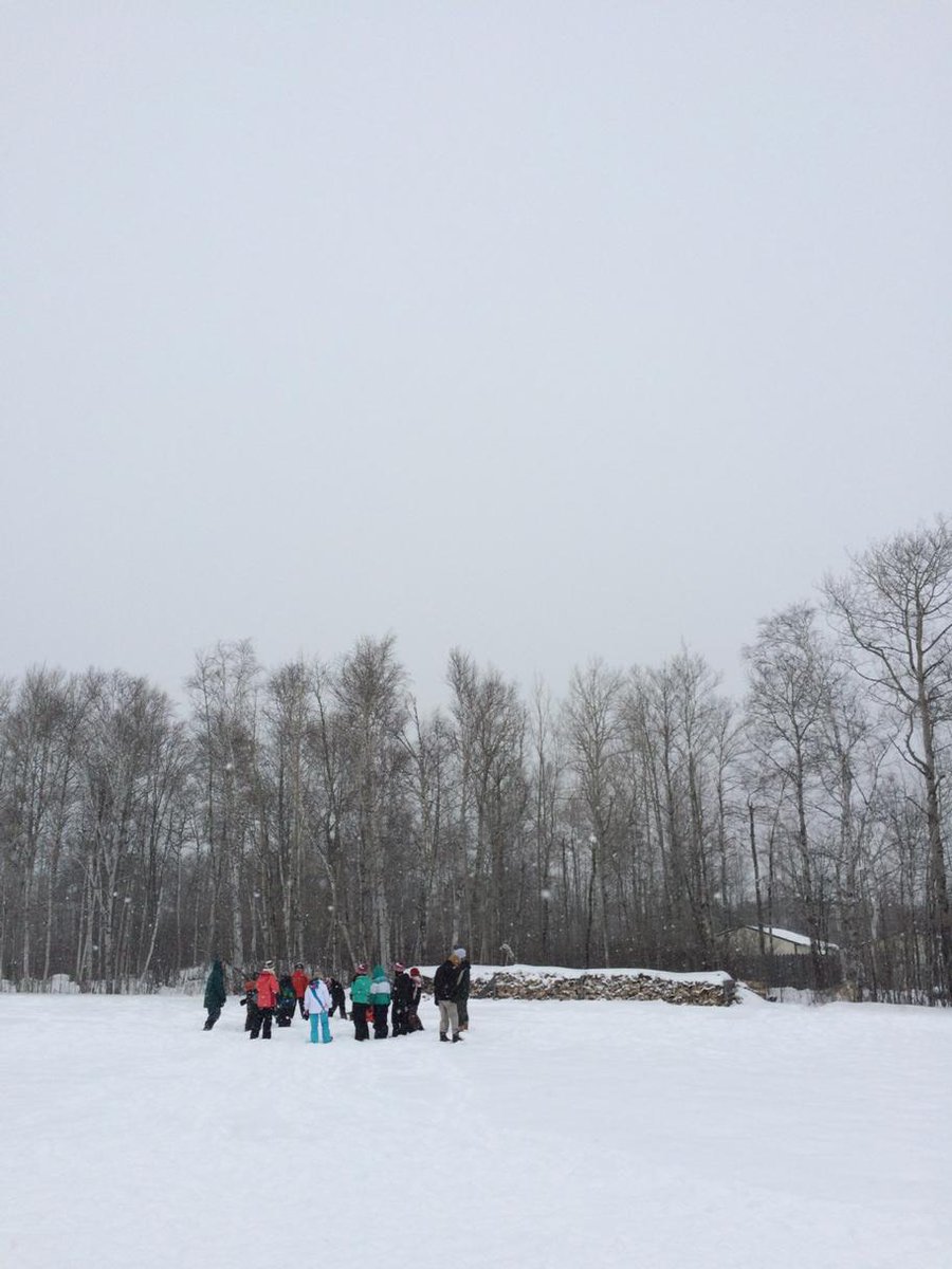 cvelec2015's tweet photo. Today's classroom for Northern Mammals. Awesome. http://t.co/4WCIguo07V