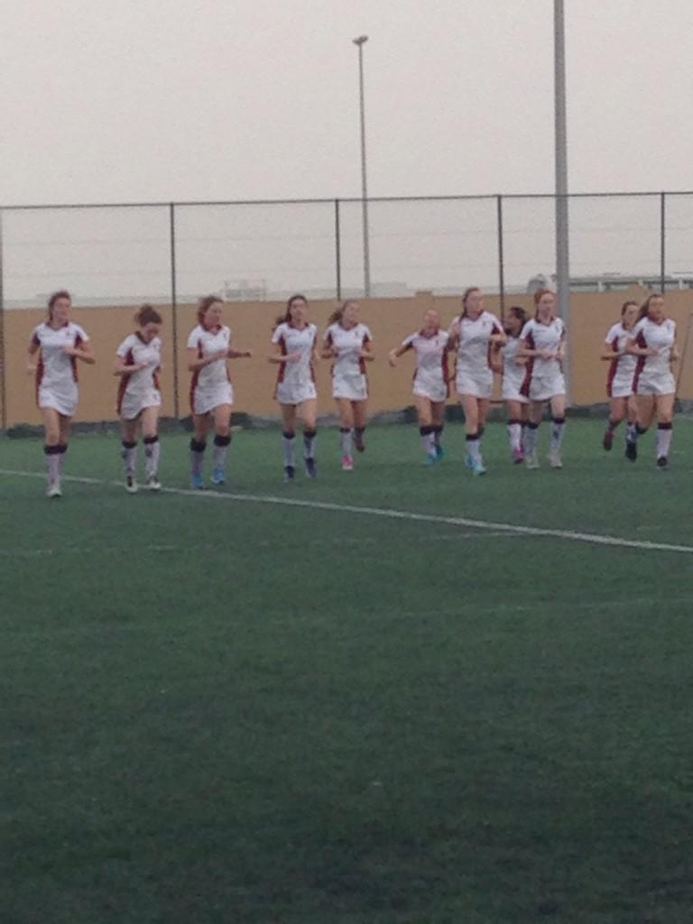 SedberghGirls's tweet photo. Great competitive game v @DubaiHockeyClub Ladies just losing 2-1, Walkden our goal scorer #tough #shudda http://t.co/c1t3yr48iv