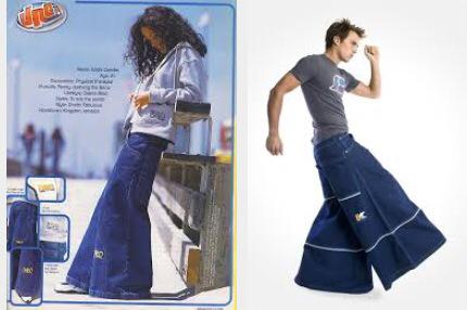 Jnco jeans are making a big, baggy comeback: #yaaasssss 