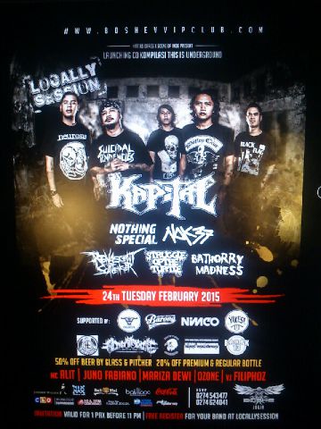 Support launching CD kompilasi <a href="/haterscares/">HxC Store & Dr.Shoes</a> x <a href="/scene_of_indie/">Scene of Underground</a> "This is Underground" w/ @KAPITALborneo dn @ROScavenger