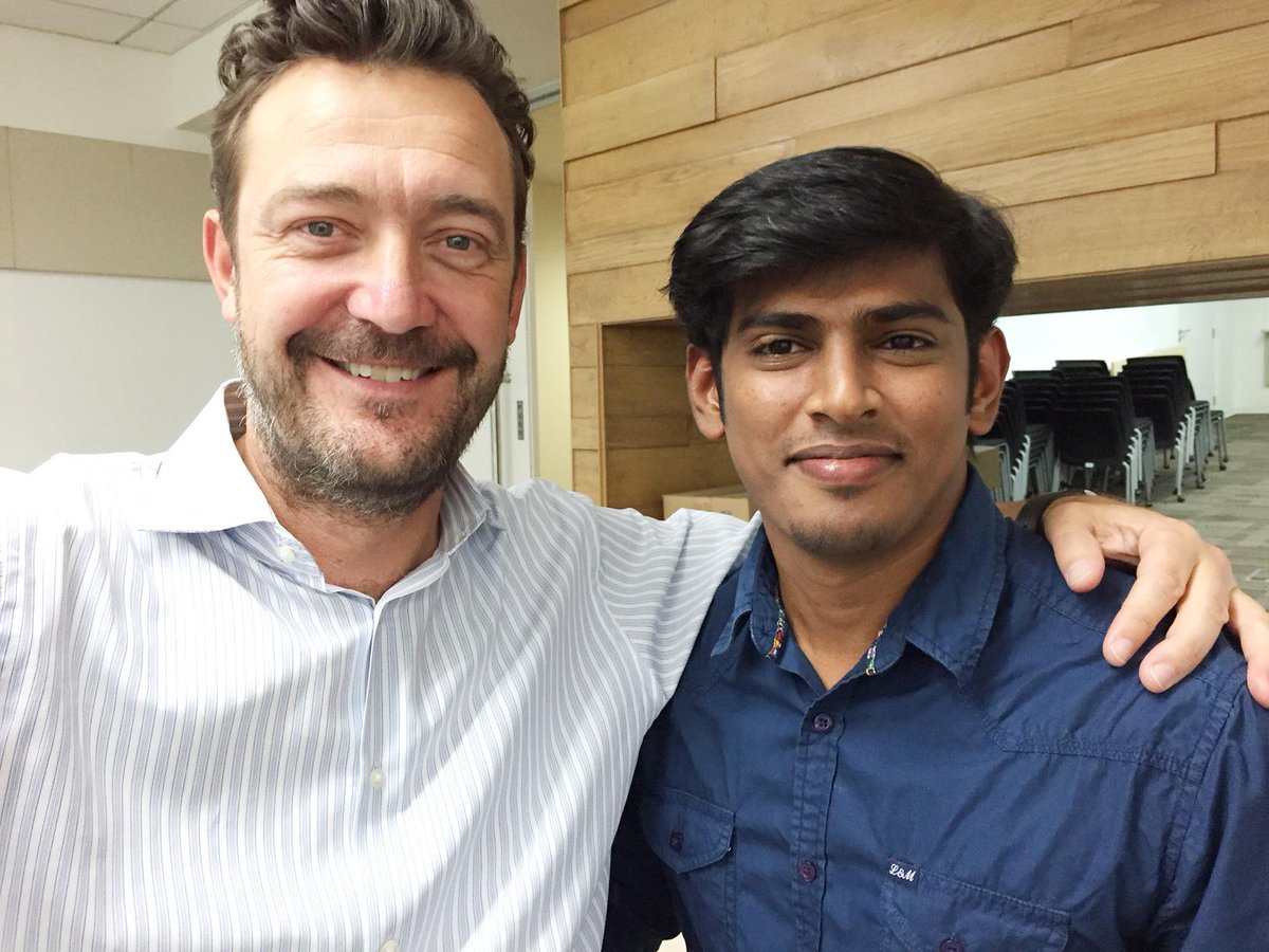 naveenmangala's tweet image. Had a lively interaction with @Kaasgaard and team on #DesignAwesome