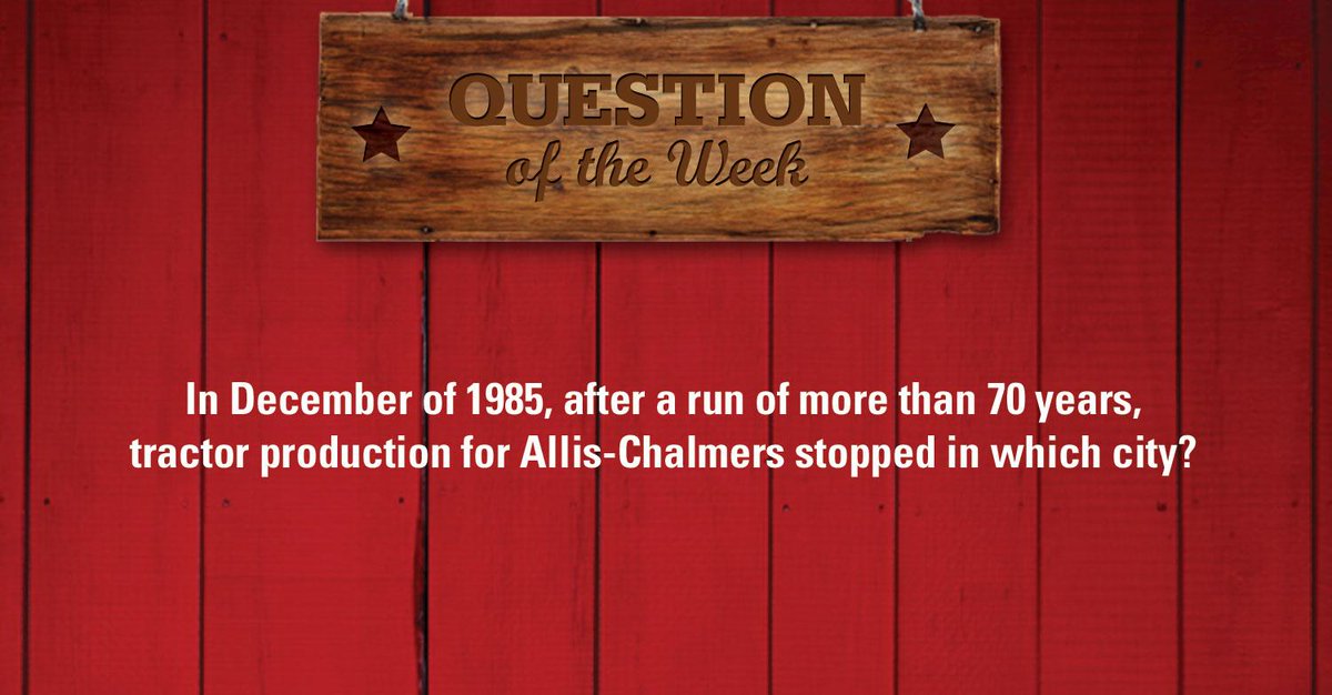 agbizweek's tweet photo. Here is the Question of the Week from @maxarmstrong's #Tractor #App. What's your guess? #MaxTractor #AllisChalmers http://t.co/2VZyoF9wYI