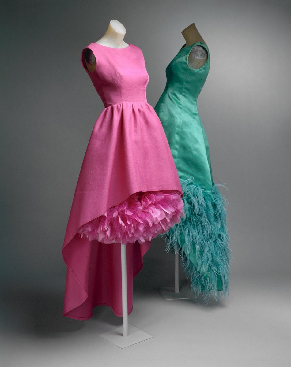 The Metropolitan Museum of Art on Twitter: &quot;Happy birthday to Hubert de  Givenchy, born in 1927. Celebrate with a pair of vibrant dresses:  http://t.co/Hwo7C6iO3E http://t.co/OR7JYMcL9k&quot;
