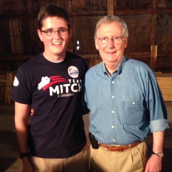 Happy 73rd birthday to one of my favorite people, Sen. Mitch McConnell. His hard work for KY and the US inspires me. 