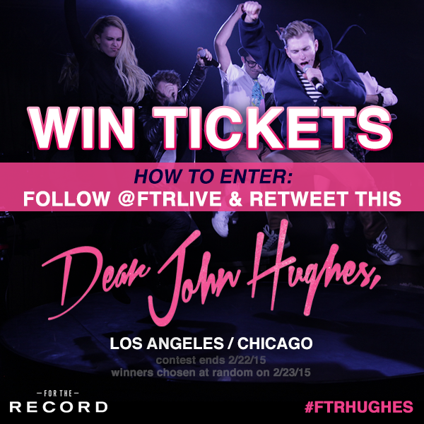 FTRLive's tweet photo. WIN two tickets to see #FTRHUGHES (in #LosAngeles or #Chicago). Follow @FTRLive &amp; RT to enter! http://t.co/jq681ZZbax