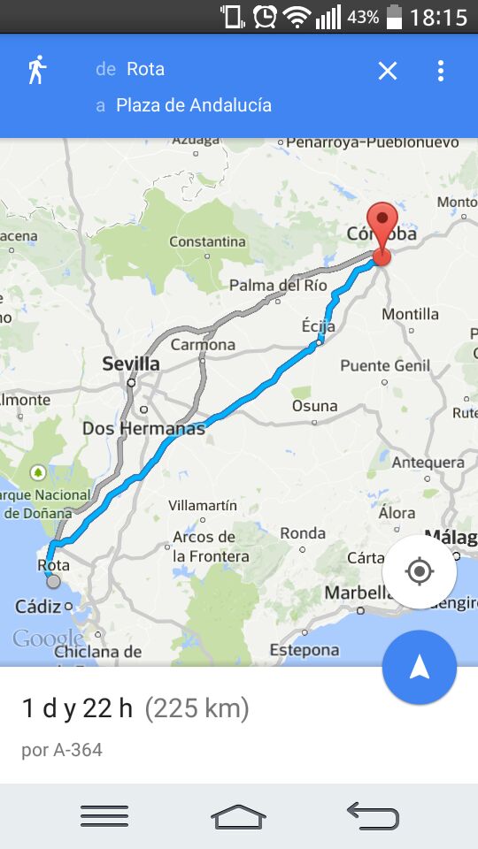 pablocadii's tweet photo. Si te digo la verdad, paso de ir a Córdoba a pie @marixuu91  jajajajaja http://t.co/7qHLoknJpQ