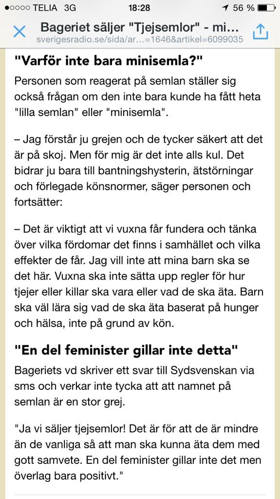 Bra att VDn står på sig i alla fall! De där feministerna ska man akta sig för!!!😤😤😤