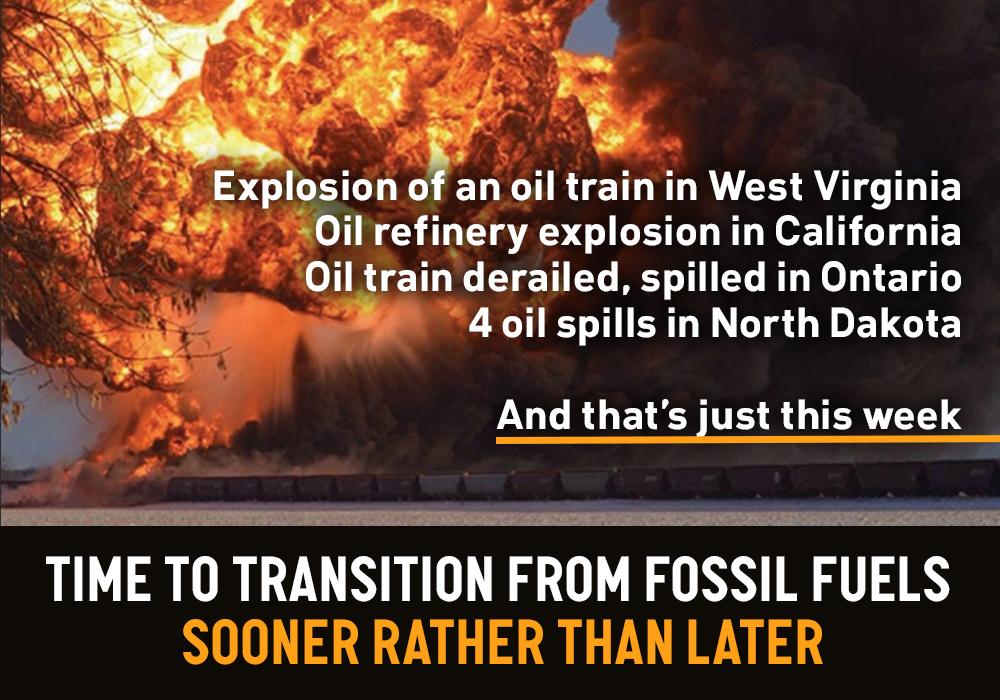 It's been a bad week for the fossil fuel industry and for the communities impacted by them.
bit.ly/1AseH0w