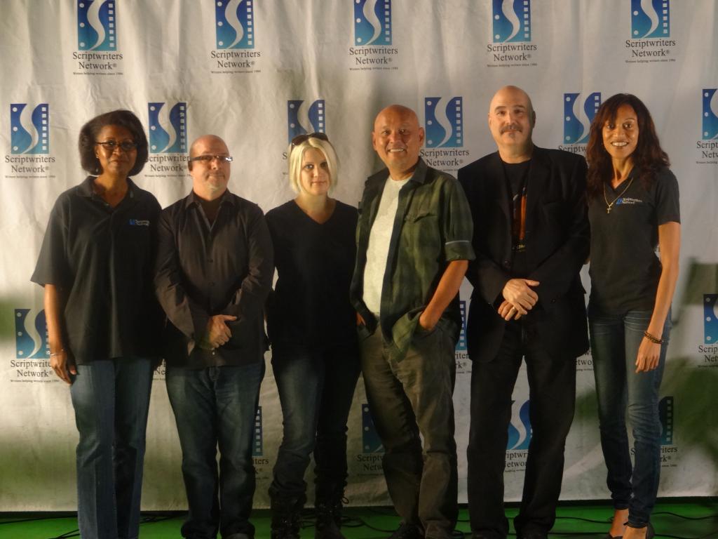 scriptwriters's tweet image. Editors Dave Edison, Ramon Alfonso, Aeolan Kelly &amp;amp; Emery Emery gave us A Look Inside the Editing Room on 2/14/2015.