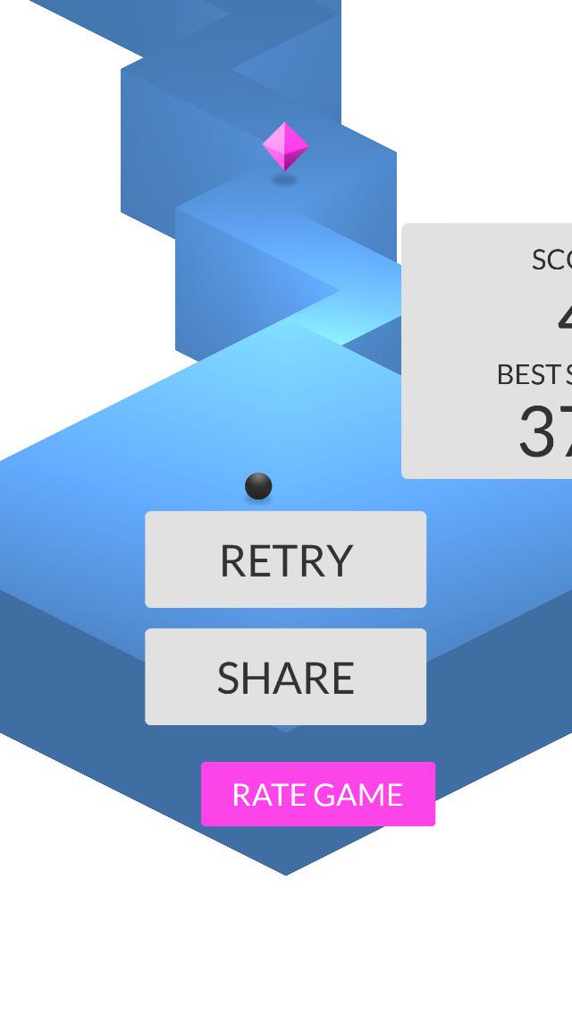 AD_rmas's tweet photo. OMG! I made 0 zigzags playing #ZigZag https://t.co/iDh0UBQvZH http://t.co/hyyrjLGexK