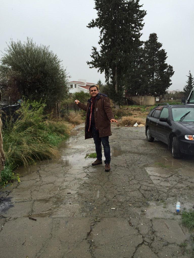 Kar yağarken biraz da biz duralım dedik