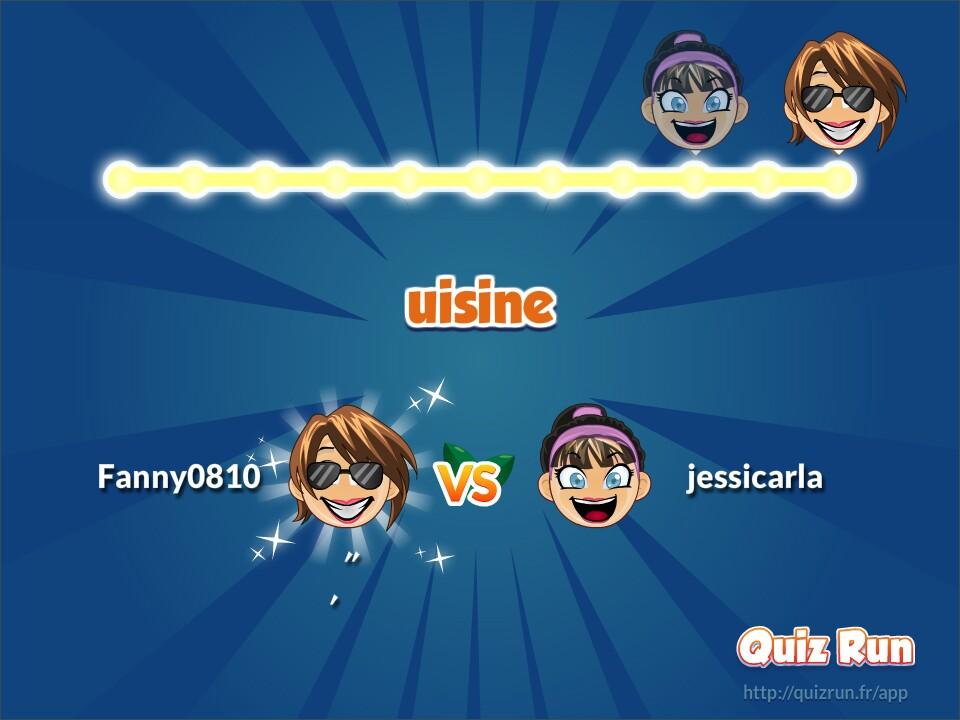 FannyGodart's tweet image. J'ai battu Jessica Ojeda en 17,18’’ sur Quiz Run ! quizrun.fr/rnS