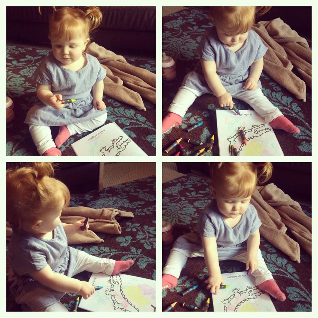 Loopyloo7634's tweet photo. Clever girl colouring #beautiful #daughter #myworld 💗🌏👭 http://t.co/Kuj6Q3QIMR