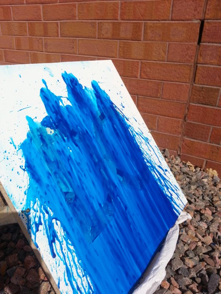 Boyd_STEM's tweet image. #DCphysics  at DC even the pavement bleeds blue when you cut it! ....or a physics Rube Goldberg machine is nearby?