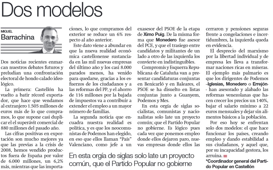 BarrachinaM's tweet photo. El desprecio del marxismo por la libertad individual y de empresa les lleva a transformar naciones ricas en míseras. http://t.co/7NbE0zoUOA