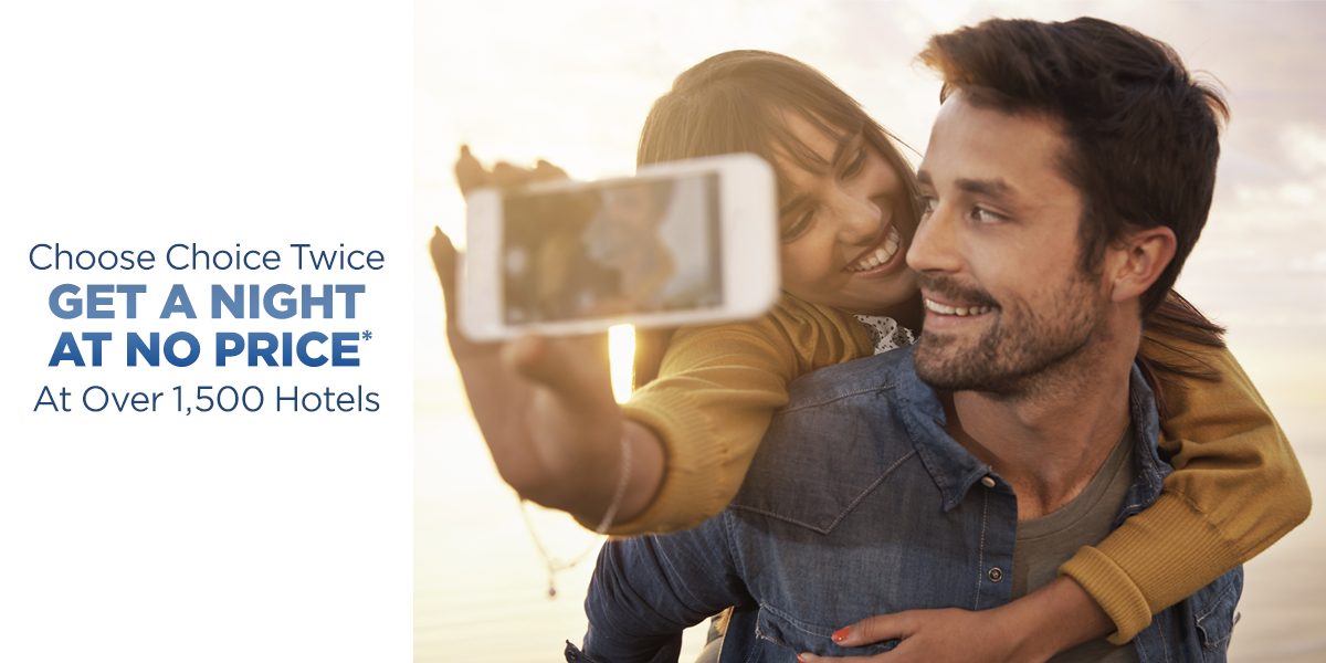 CP_Rewards's tweet image. Stay 2x this spring and earn one night free at over 1500 Choice Hotels® locations. chh411.com/17jOgQv