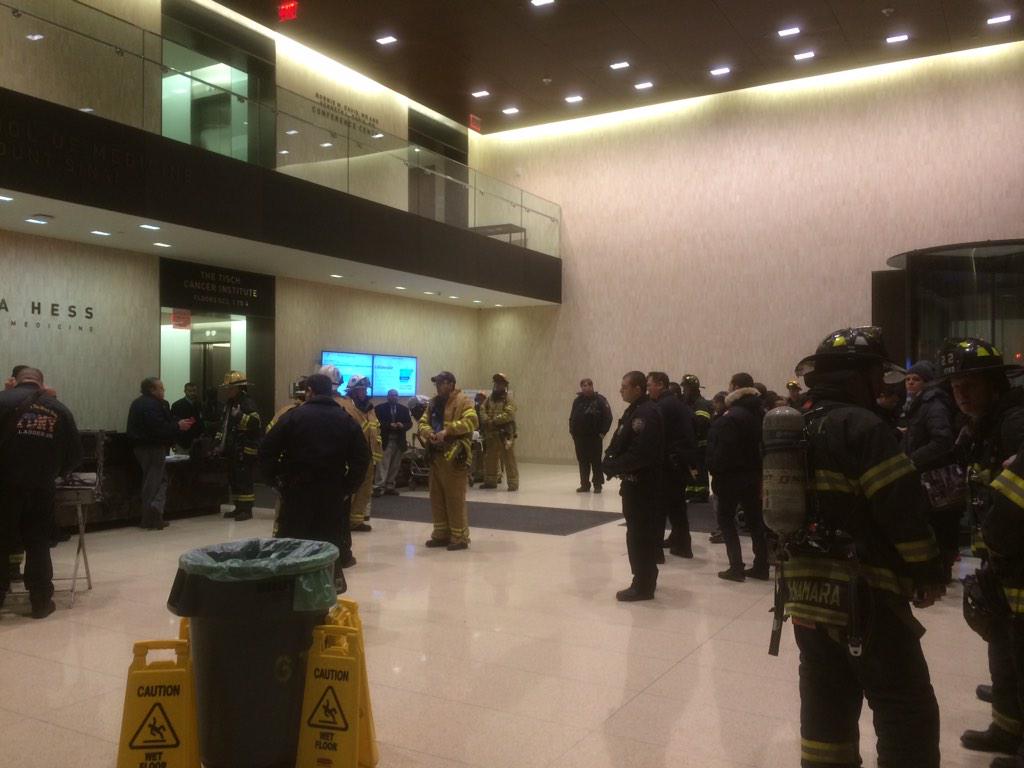 NYPD23Pct's tweet photo. Small smoke condition at 1470 Madison Ave. #MtSinaiHosp. NO ONE was injured, @FDNY present with #23Pct all ok. http://t.co/df08kLoAL2