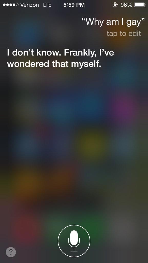 PingKing39's tweet photo. Getting chirped by Siri 😥🐦 #notgay #verystraight http://t.co/NgZe1s2QQt