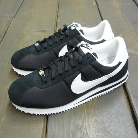 white tees and nike cortez