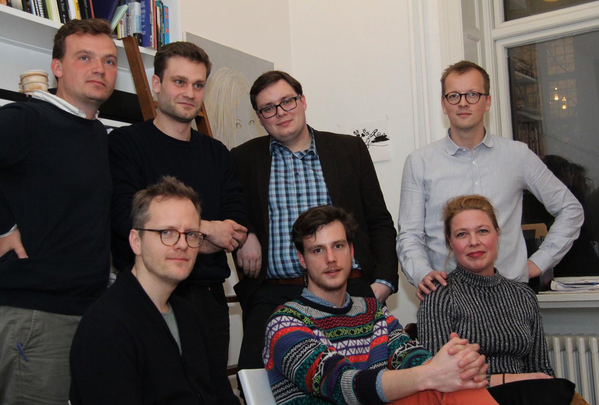 ernstpoulsen's tweet image. Må jeg præsentere: Den første bestyrelse i Prauda - foreningen for små, uafhængige netmedier
#dkmedier