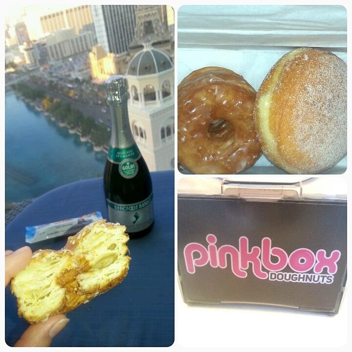 TamaraMezzo's tweet photo. Enjoying Some #PinkboxDoughnuts #Cronuts And #ChampagneBreakfast On Our Balcony At #Cosmo #Vegas @Pinkboxdoughnut http://t.co/0YSpoBzUzP