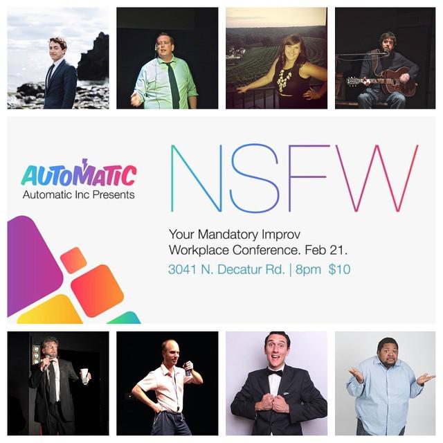 AutomaticImprov's tweet photo. Automatic, Inc., and our special guests are all fired up for tomorrow night at highwirecomedy! http://t.co/aWcEDSSM6k http://t.co/wxXCOdVRBi