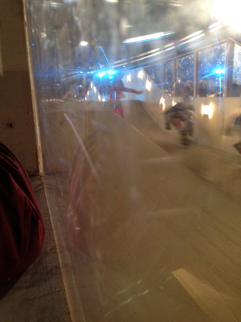 JindaraScott's tweet photo. Crashed ice is immense!! 🎉 #CrashedIce http://t.co/NlOh4aMaCC