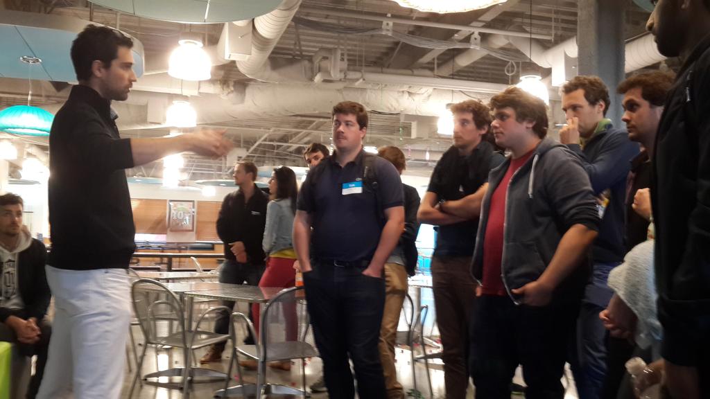AuPotier's tweet photo. Meet up @BoxHQ @box. Thanks to @AdrienLoison @ESCP_MSIE #SiliconValley http://t.co/A3SkKwilyx