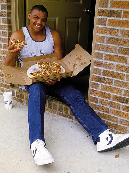 Happy Birthday and Pizza Friday to Charles Barkley. 