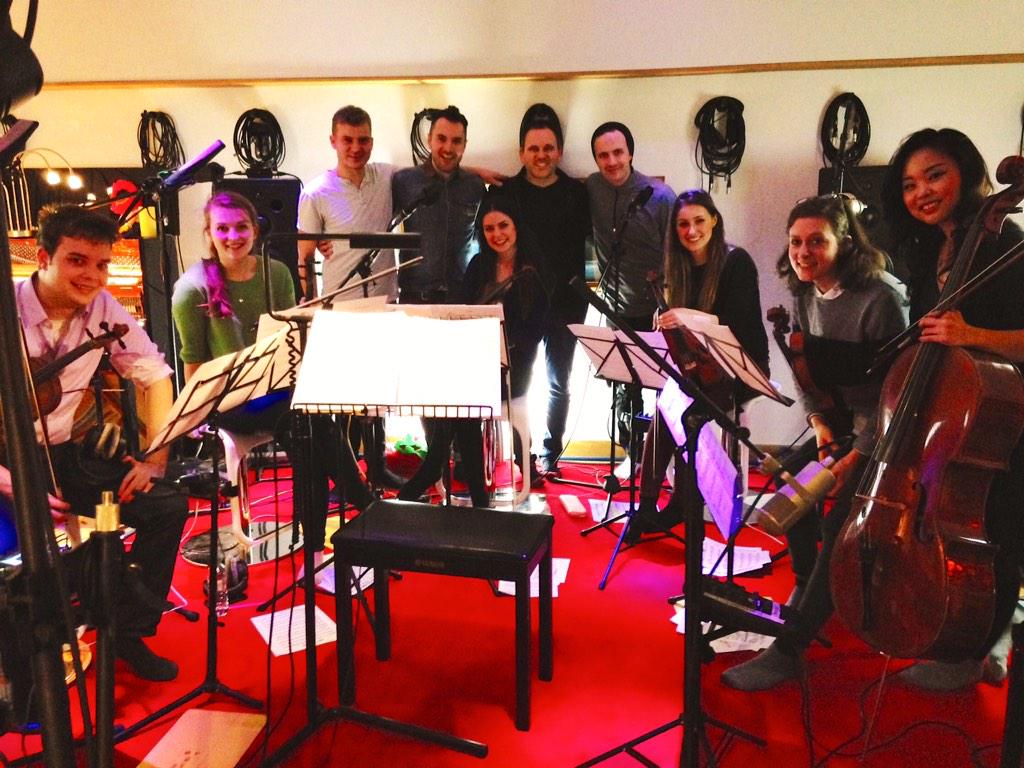 Such a good string section! <a href="/SeanRileyViolin/">Sean Riley</a> <a href="/Ramona_R__/">Ramona Racovicean</a>  <a href="/tansybee/">Tansy Bennett</a> <a href="/elshanson/">Elspeth Hanson</a>
@Georgie_harris9 <a href="/Cellistin/">Cat</a> <a href="/HuwWhite/">Huw White</a>