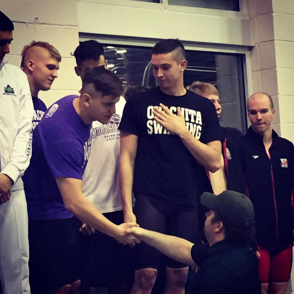 BrendaKendrick's tweet photo. Congrats, Ouachita Baptist University 800 Freestyle Relay team on your 2nd place Conference finish! So proud of you! http://t.co/G525zNWzXy