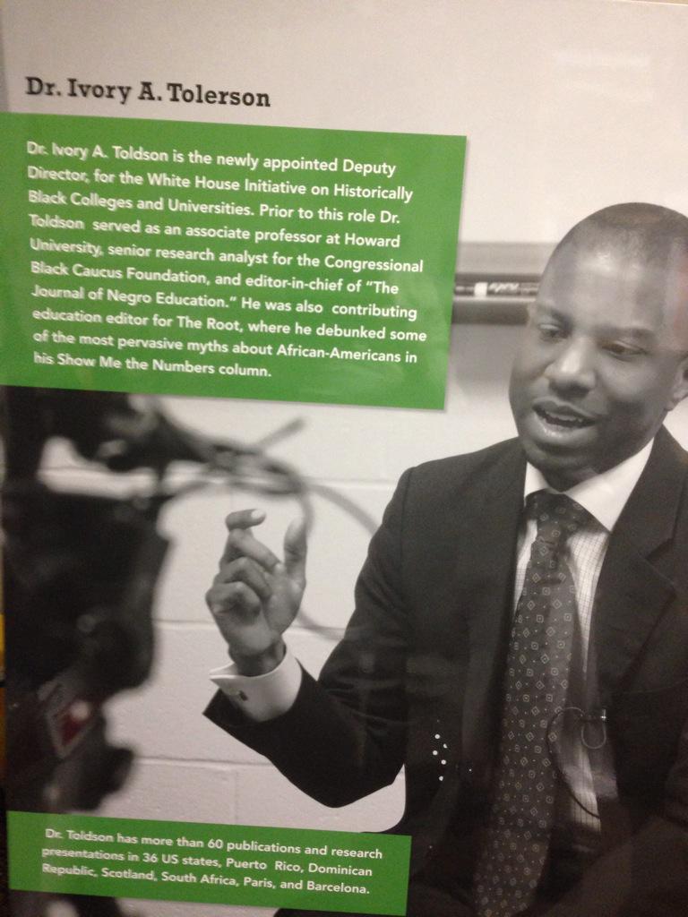 hevyhev's tweet photo. @toldson thank you leadership in the area of education #blackhistorymonth #pocommunity http://t.co/aqdodICEPN
