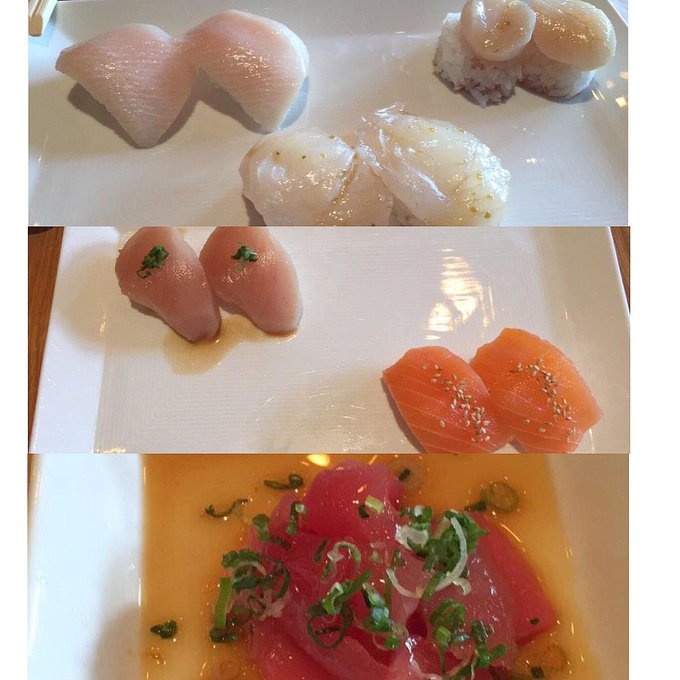 Such a perfect lunch date with myself ☺️☺️🍣 one last scene for @PeterNorthFilms and I'm on my way back<a href="/tag/mvsales"class="tags"><span>#mvsales</span></a>