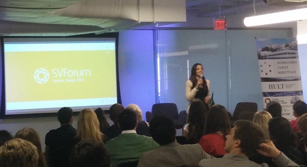 Adiba Barney, CEO of @SVForum, sharing insight about what it takes to succeed in Silicon Valley. <a href="/ismconf/">Intl Startup Market</a> <a href="/HultSF/">Hult San Francisco</a>