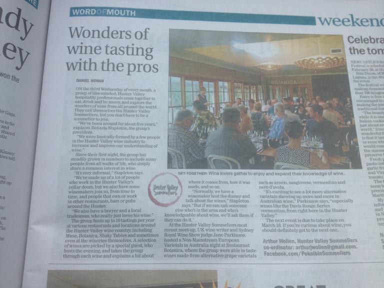 Tasting vino with the pros of the <a href="/HVsommeliers/">HVSommeliers</a> :: <a href="/Belstapleton/">Belinda Stapleton</a> :: #HunterValley #wine