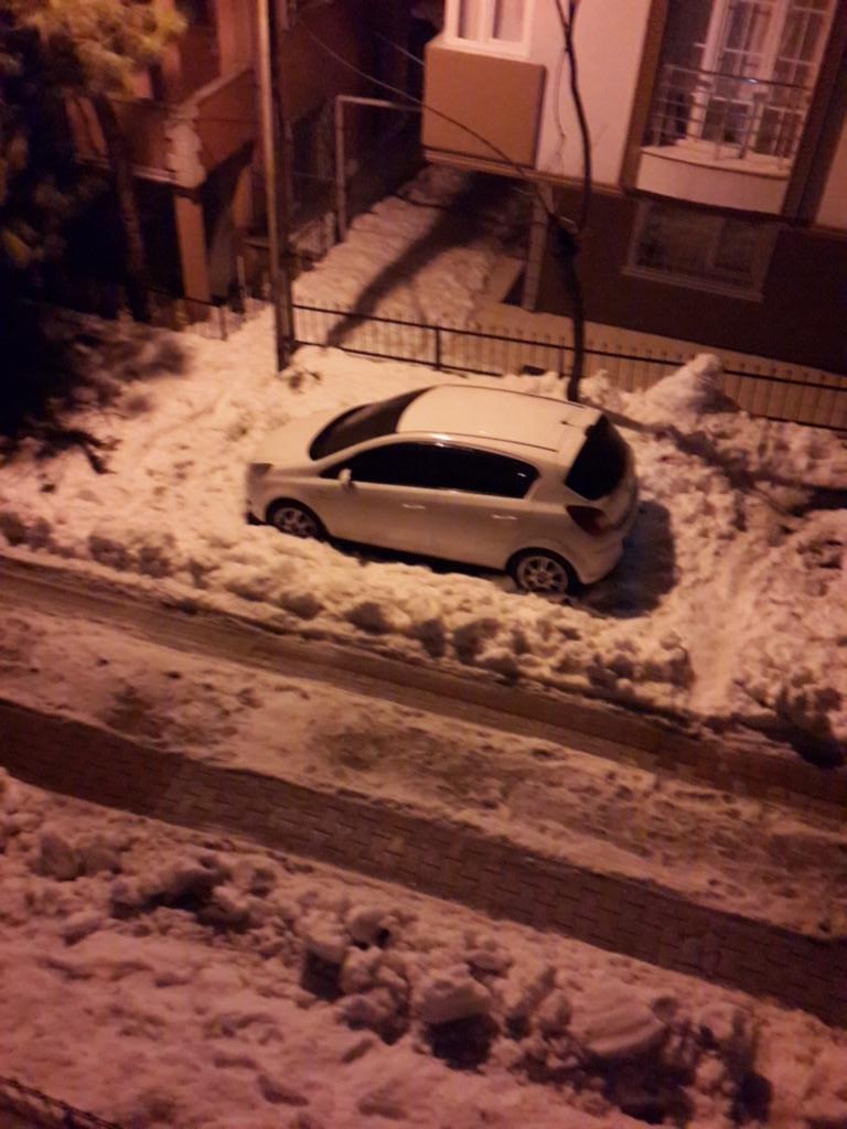 3 gündür arabami evimin önüne getiremiyorum. Ne dersiniz yarın getireyimmi? <a href="/drhandantoprak/">Handan TOPRAK BENLİ</a> <a href="/avcilarbel/">Avcılar Belediyesi</a>