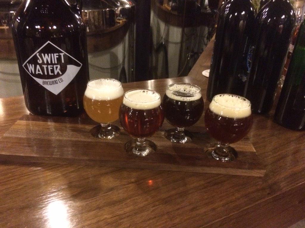 Swiftwaterbeer's tweet photo. Friday night flights. Ready for takeoff. #ItsFridaypeople #ROCBrews #ROC http://t.co/nNzV7RrO6e