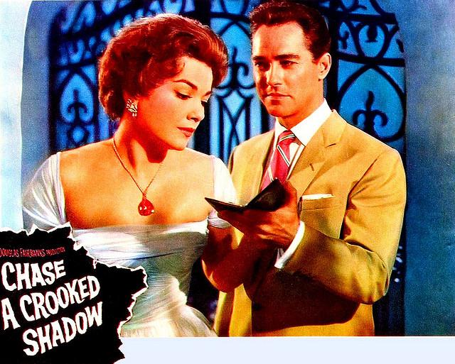 DSpaceNine's tweet photo. #NowWatching 1958's #ChaseACrookedShadow on @WarnerArchive Instant #WAIChallenge http://t.co/s1KVNU0sAC
