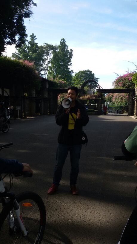 Dan gak ketinggalan sambutan dan kata semangaat dari presiden kita <a href="/jeffrygiranza/">M. Jeffry Giranza</a> #GowesGame