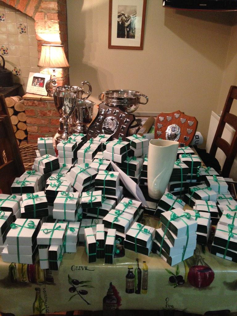 Decent years work, roll on tomorrow night! #SeamrógaAbu <a href="/RosleaGFC/">Roslea Shamrocks GFC</a>