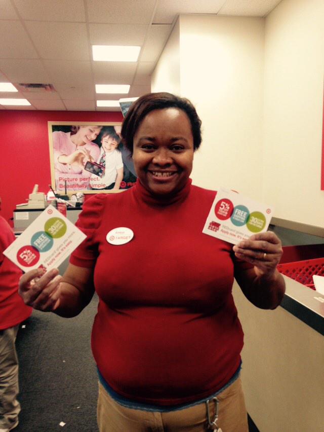 Two in 2 hours! On a Redcard roll! Leading by example up at the lanes! #bestteaminretail #T2321 #PoseAndPost