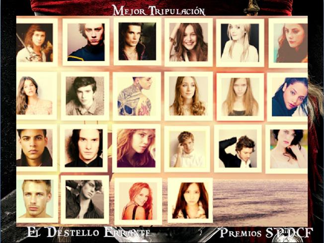 PremiosSPDCF's tweet photo. Mejor Tripulación. Con 11 votos ''El Destello Errante'' #PremiosSPDCF http://t.co/1wslSrXO1I