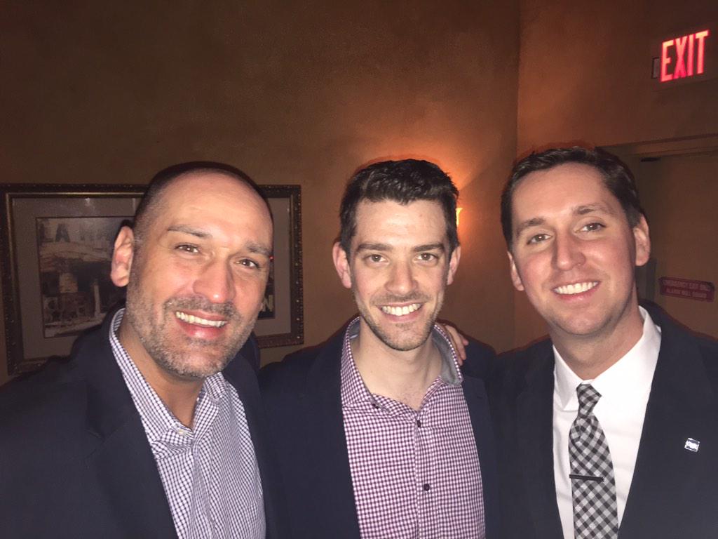 CallMeDukes's tweet photo. @jhawk_03 @JamesBarnard...Miss you guys already!  Thx for the memories!  #casemagic http://t.co/52iWg58zE2