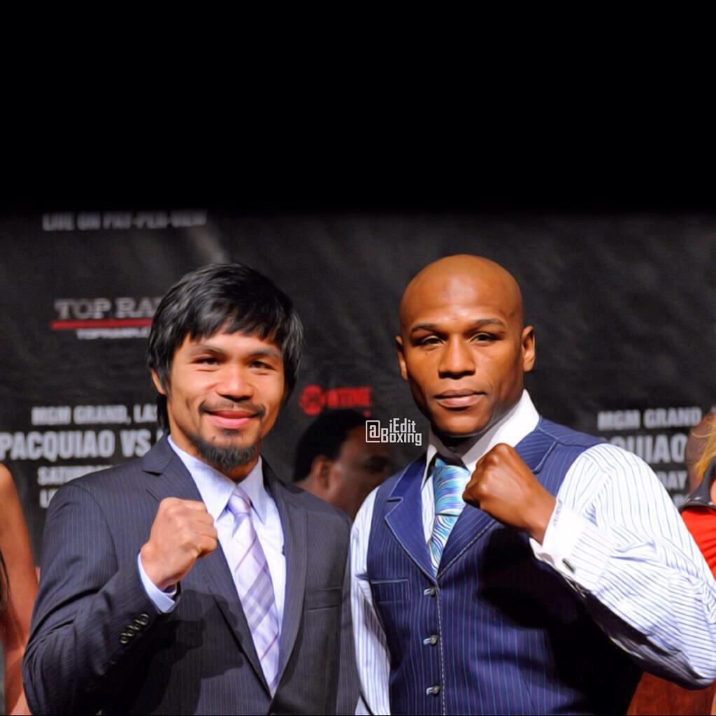 iEditBoxing's tweet photo. RT for @FloydMayweather FAV for @MannyPacquiao #iEditBoxing http://t.co/WMuU11N8SU