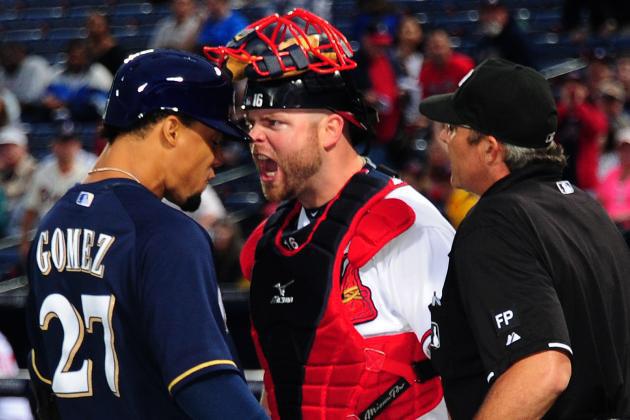 Happy 31st Birthday to New York Yankees catcher and former Atlanta Brave Brian McCann. 